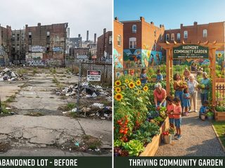 From Abandoned Lot to Thriving Community Garden The Power of Grassroots Action