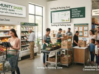 How a Local Food Bank Is Tackling Hunger With a Clever New System